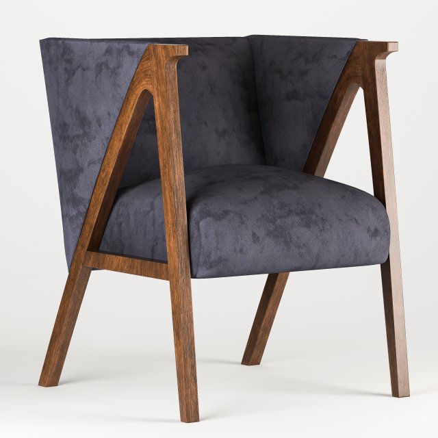 Madison Park Carla Chair Modèle 3D .c4d .max .obj .3ds .fbx .stl .blend 