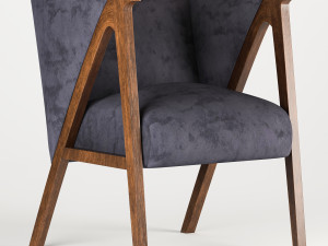Madison Park Carla Chair Modelo 3D