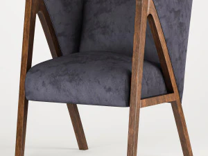 मैडिसन पार्क कार्ला चेयर 3D मॉडल