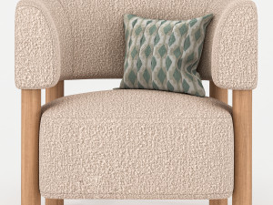 Notabene armchair Modelo 3D