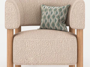 नोटाबीन कुर्सी 3D मॉडल