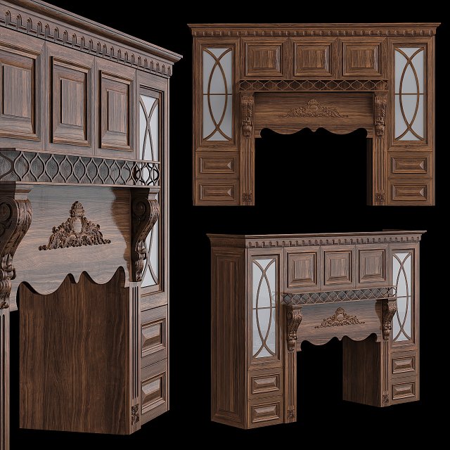 Kover kitchen 002 3D 모델 .c4d .max .obj .3ds .fbx .stl .blend