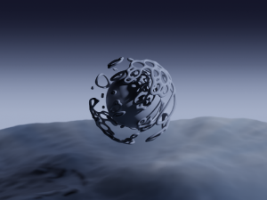 Alien cercle 3D Model