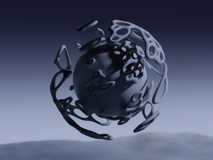 Alien cercle 3D Model