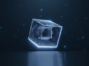 Filmische kubus 3D Model