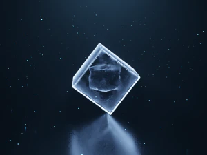 Cinematic cube 3D Model