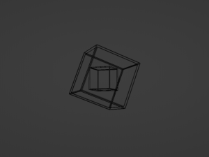 Cinematic cube Modelo 3D