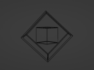 Cinematic cube Modelo 3D