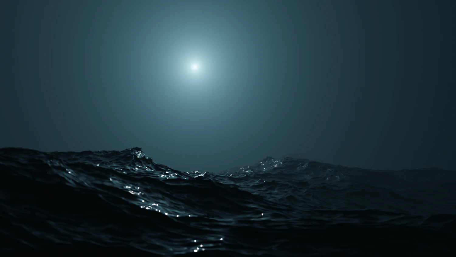 Cinematic ocean 3D Model .c4d .max .obj .3ds .fbx .stl .blend