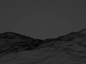 Cinematic ocean 3D Model