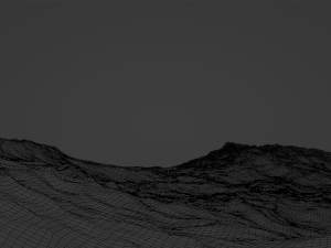 Cinematic ocean Modèle 3D