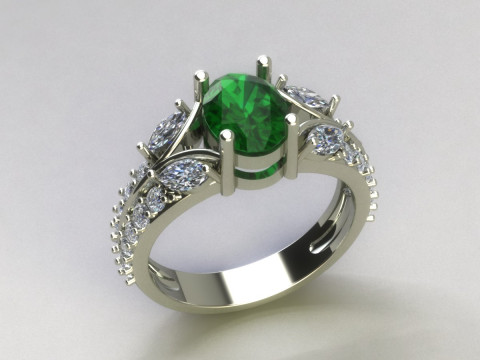 Women ring 3D Принт Модель