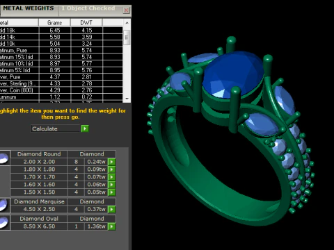 Women ring 3D Print Model