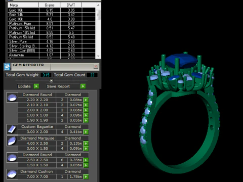 Women ring 3D Print Model