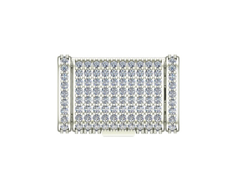 Clasp cuban chain oval shape 3Dプリントモデル