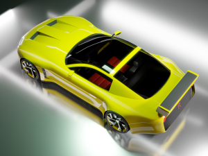Concept car rosomaha electra 3D मॉडल