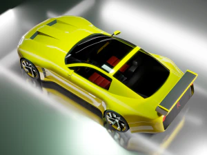 Concept car rosomaha electra 3D Model