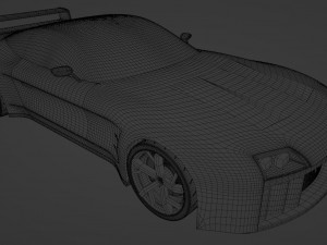 Concept car rosomaha electra 3D मॉडल