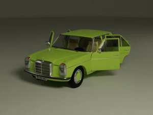 Mercedes 230 1974 Modello 3D