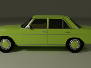 Mercedes 230 1974 3D Model