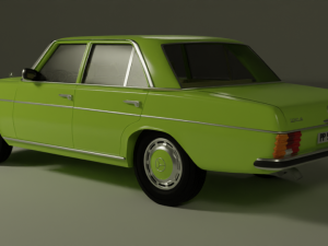 Mercedes 230 1974 3D Model