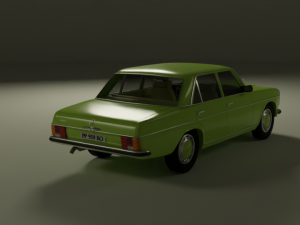 Mercedes 230 1974 3D Model
