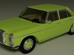 Mercedes 230 1974 3D Model