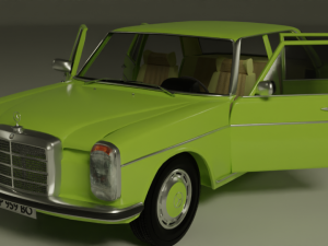 Mercedes 230 1974 3D Model