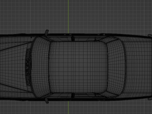 Mercedes 230 1974 3D Model