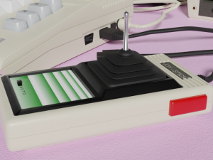 Commodore 64 c new model complete scene 3D-Modell