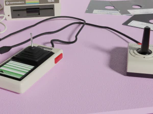 Commodore 64 c new model complete scene 3D Model