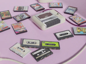 Commodore 64 c new model complete scene 3D Model