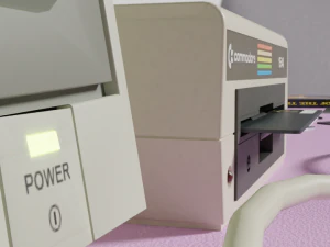 Commodore 64 c new model complete scene 3D Model
