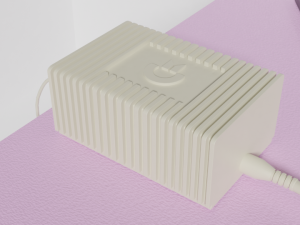 Commodore 64 c new model complete scene 3D-Modell