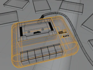Commodore 64 c new model complete scene 3D Model