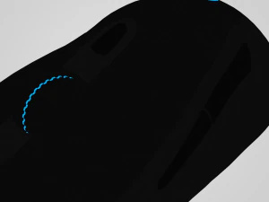 로지텍 게이밍 마우스 3D 모델