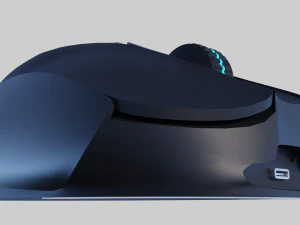 로지텍 게이밍 마우스 3D 모델