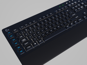 Logitech Gaming Keyboard 3D Model