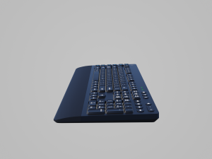 Logitech Gaming Keyboard 3D Model