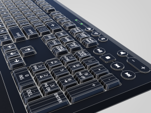 Logitech Gaming Keyboard 3D Model