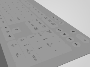 Logitech Gaming Keyboard 3D Model