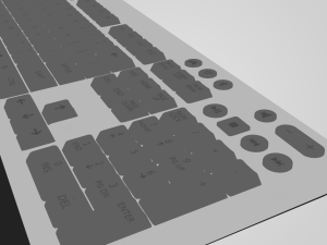 Logitech Gaming Keyboard 3D Model
