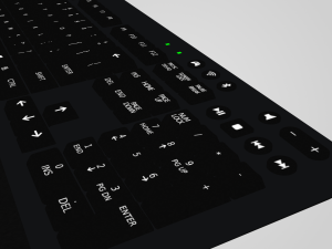 Logitech Gaming Keyboard 3D Model