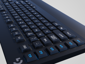 Logitech Gaming Keyboard 3D Model