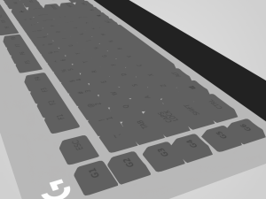 Logitech Gaming Keyboard 3D Model