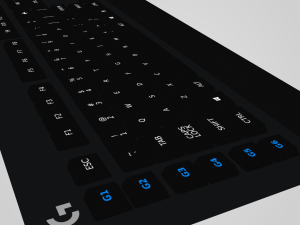 Logitech Gaming Keyboard 3D Model