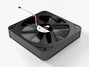 PC Fan Corsair Gaming 3D Model