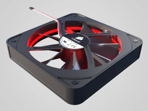 PC Fan Corsair Gaming 3D Model