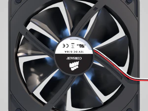 PC Fan Corsair Gaming 3D Model