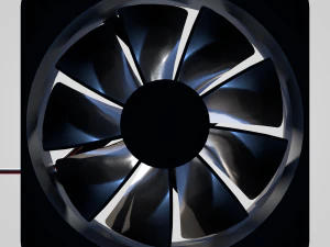 PC Fan Corsair Gaming 3D Model